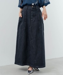 【refinedworks】美シルエット で魅せる デニムスカート