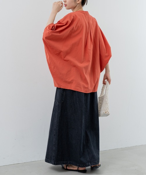 refinedworks(リファインドワークス)の「【refinedworks】美シルエット で魅せる デニムスカート(スカート・レディース・インディゴブルー/ブラック・FREE)」の19枚目の写真