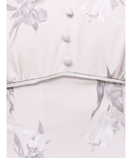 セール】パイピングフラワー花柄ワンピース（ワンピース）｜MERCURYDUO