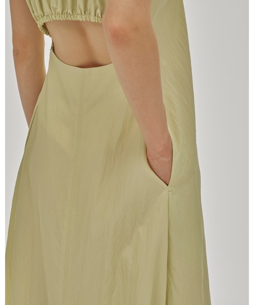 【専用】TODAYFUL Back Gather Dress ライトグリーン セール】Back Gather Dress（ワンピース）｜TODAYFUL（トゥデイ