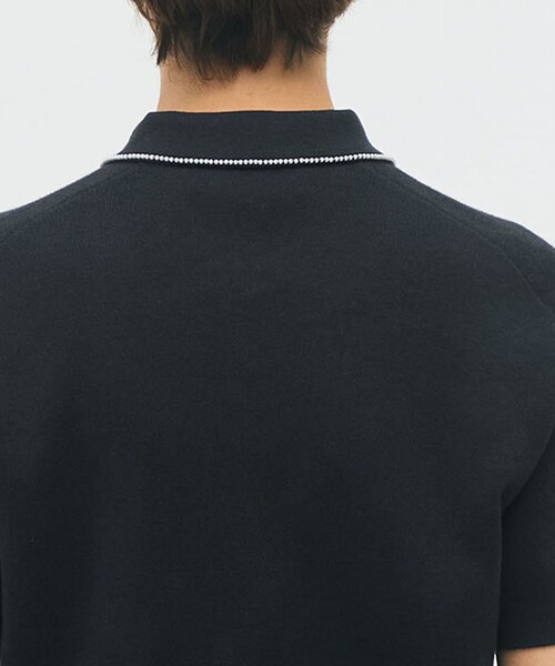 【新品未使用】CABaN コットンカシミヤパールプルオーバー コットンカシミヤ パールポロプルオーバー | CABaN/キャバン
