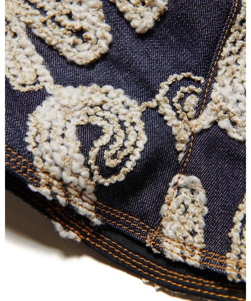 uniform experiment（ユニフォームエクスペリメント）の「OVERFLOW DENIM REVERSIBLE HAT（ハット・メンズ・インディゴブルー・FREE）」の4枚目の写真