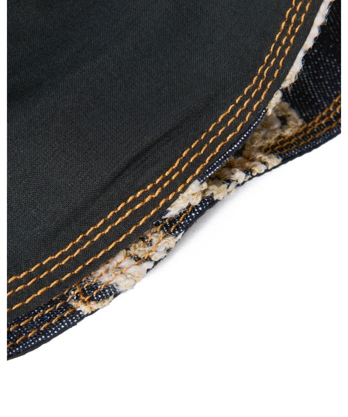 uniform experiment（ユニフォームエクスペリメント）の「OVERFLOW DENIM REVERSIBLE HAT（ハット・メンズ・インディゴブルー・FREE）」の6枚目の写真