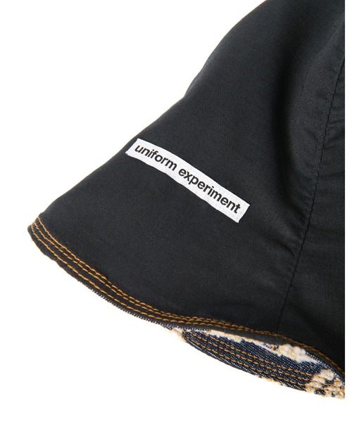 uniform experiment（ユニフォームエクスペリメント）の「OVERFLOW DENIM REVERSIBLE HAT（ハット・メンズ・インディゴブルー・FREE）」の7枚目の写真