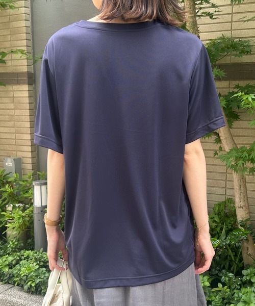 PUMA（プーマ）の「【PUMA】ESS スモールプーマロゴポリTシャツ（Tシャツ/カットソー・レディース・ホワイト/ネイビー/ブラック・M/L/XL/XXL）」の11枚目の写真