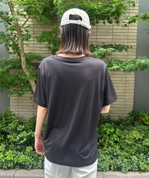 PUMA（プーマ）の「【PUMA】ESS スモールプーマロゴポリTシャツ（Tシャツ/カットソー・レディース・ホワイト/ネイビー/ブラック・M/L/XL/XXL）」の15枚目の写真