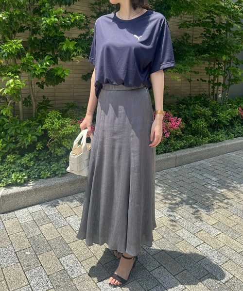 PUMA（プーマ）の「【PUMA】ESS スモールプーマロゴポリTシャツ（Tシャツ/カットソー・レディース・ホワイト/ネイビー/ブラック・M/L/XL/XXL）」の12枚目の写真