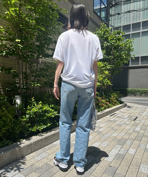 PUMA（プーマ）の「【PUMA】ESS スモールプーマロゴポリTシャツ（Tシャツ/カットソー・レディース・ホワイト/ネイビー/ブラック・M/L/XL/XXL）」の8枚目の写真