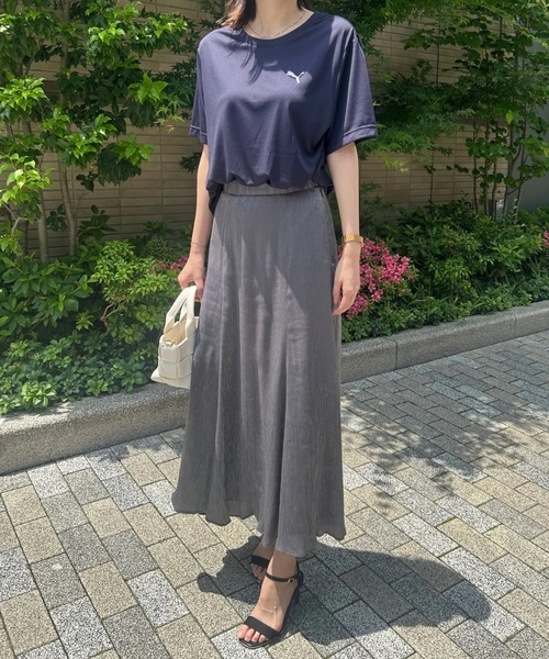 PUMA（プーマ）の「【PUMA】ESS スモールプーマロゴポリTシャツ（Tシャツ/カットソー・レディース・ホワイト/ネイビー/ブラック・M/L/XL/XXL）」の14枚目の写真