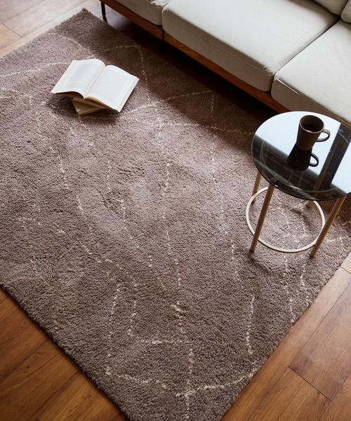 RUG REGULAR BROWN  ブラックアイパッチ　ラグ　マット RUG REGULAR BROWN ブラックアイパッチ ラグ マット - メルカリ