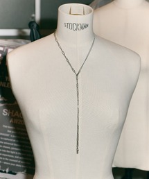 SHAGGIE | 【汗水に強い】Y字クロスチャームネックレス(ネックレス)