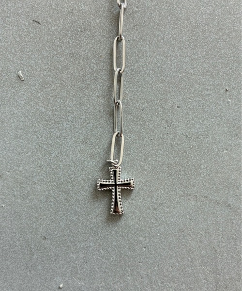 汗水に強い】Y字クロスチャームネックレス（ネックレス）｜SHAGGIE