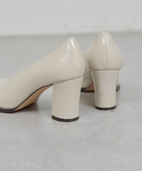 GALLARDAGALANTE（ガリャルダガランテ）の「【2.718】オブリークパンプス（ブーツ・レディース・オフホワイト/ブラック・36/37/38/39）」の6枚目の写真