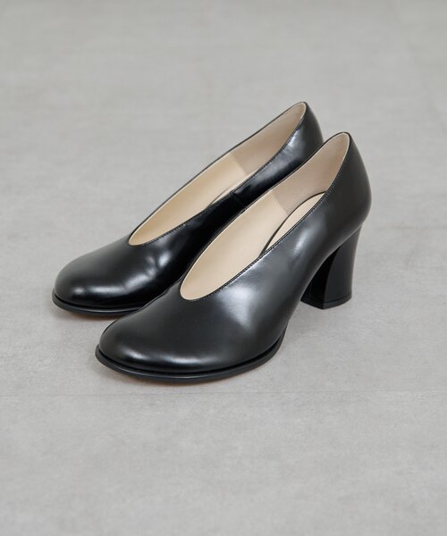 GALLARDAGALANTE（ガリャルダガランテ）の「【2.718】オブリークパンプス（ブーツ・レディース・オフホワイト/ブラック・36/37/38/39）」の9枚目の写真