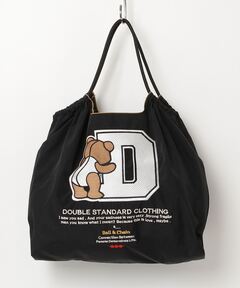 【半額以下！】DOUBLE STANDARD CLOTHING ショルダーバッグ Ball&Chain / D logo bearショッピングバッグ（ショルダーバッグ