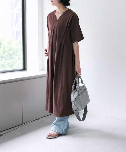 ear PAPILLONNER（イアパピヨネ）の「トラベルボストンバッグS《撥水》（ボストンバッグ・レディース・ブラック/グレー・FREE）」の7枚目の写真