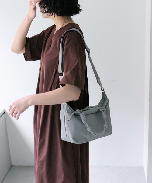 ear PAPILLONNER（イアパピヨネ）の「トラベルボストンバッグS《撥水》（ボストンバッグ・レディース・ブラック/グレー・FREE）」の10枚目の写真