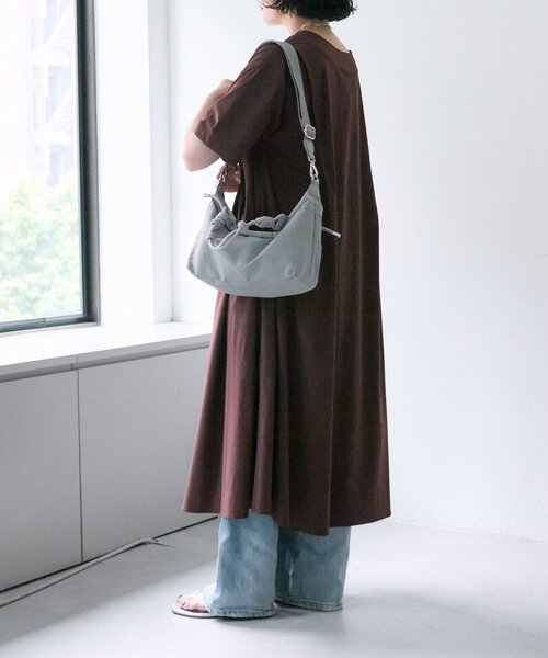 ear PAPILLONNER（イアパピヨネ）の「トラベルボストンバッグS《撥水》（ボストンバッグ・レディース・ブラック/グレー・FREE）」の12枚目の写真
