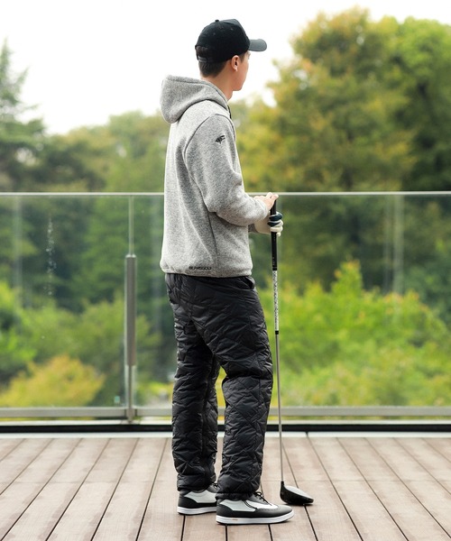BEAMS GOLF(ビームスゴルフ)の「ORANGE LABEL / Polartec(R) THERMAL PRO(R)フリース パーカー.(パーカー・メンズ・ブラック/グレー・MEDIUM/LARGE/X-LARGE/SMALL)」の10枚目の写真