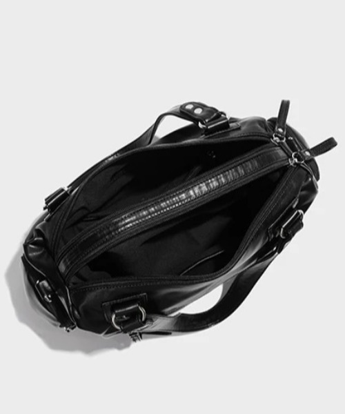 CELENA BEATS（セレナビーツ）の「多機能ポケット PU ショルダー ボストン バック（ショルダーバッグ・レディース・ブラック・FREE）」の13枚目の写真