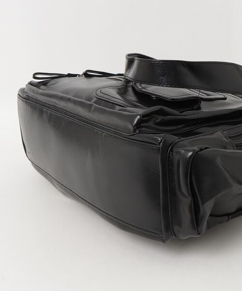 CELENA BEATS（セレナビーツ）の「多機能ポケット PU ショルダー ボストン バック（ショルダーバッグ・レディース・ブラック・FREE）」の20枚目の写真