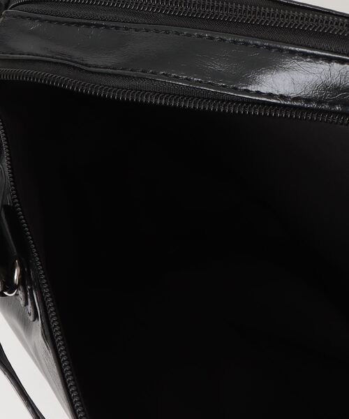 CELENA BEATS（セレナビーツ）の「多機能ポケット PU ショルダー ボストン バック（ショルダーバッグ・レディース・ブラック・FREE）」の21枚目の写真