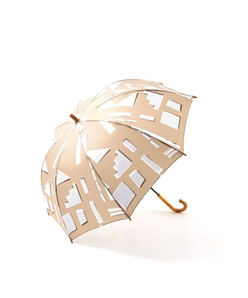 392 plusm（サンキューニプリュスエム）の「392 plus m umbrella long 長傘（長傘・レディース・ブラック系1/ブラック系2/ブラウン系1/ブラウン系2/ベージュ系1/ベージュ系2/グリーン系2/ネイビー系1/ブルー系1/イエロー系1/イエロー系2/イエロー系3/レッド系1・60cm）」の3枚目の写真