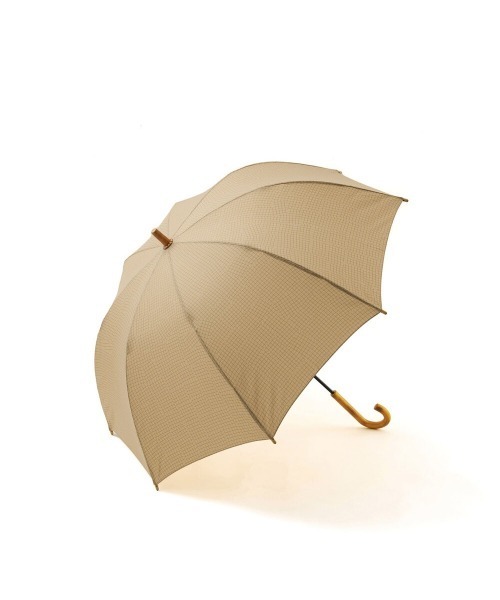 392 plusm（サンキューニプリュスエム）の「392 plus m umbrella long 長傘（長傘・レディース・ブラック系1/ブラック系2/ブラウン系1/ブラウン系2/ベージュ系1/ベージュ系2/グリーン系2/ネイビー系1/ブルー系1/イエロー系1/イエロー系2/イエロー系3/レッド系1・60cm）」の5枚目の写真