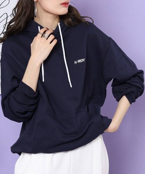 セール】ブレンクロゴフーディー（パーカー）｜NERDY（ノルディ）の
