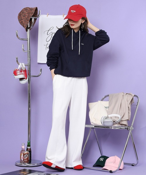 NERDY（ノルディ）の「ブレンクロゴフーディー（パーカー・メンズ・ネイビー/ブラック/グレー・M/LL/L/S/SS）」の7枚目の写真