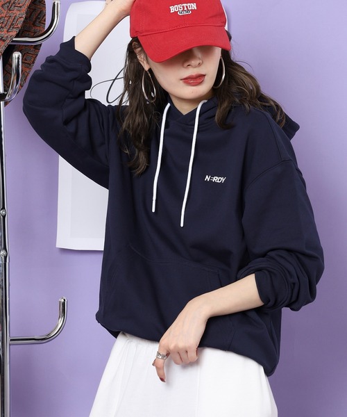 セール】ブレンクロゴフーディー（パーカー）｜NERDY（ノルディ）の