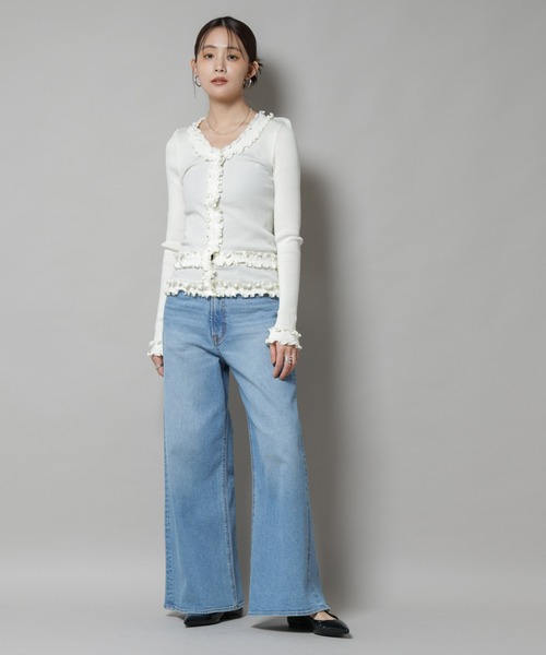 即完売　オペラスポーツ　ブルーフリルT OperaSPORT OperaSPORT/GISELLE TOP（シャツ/ブラウス）｜Opera SPORT