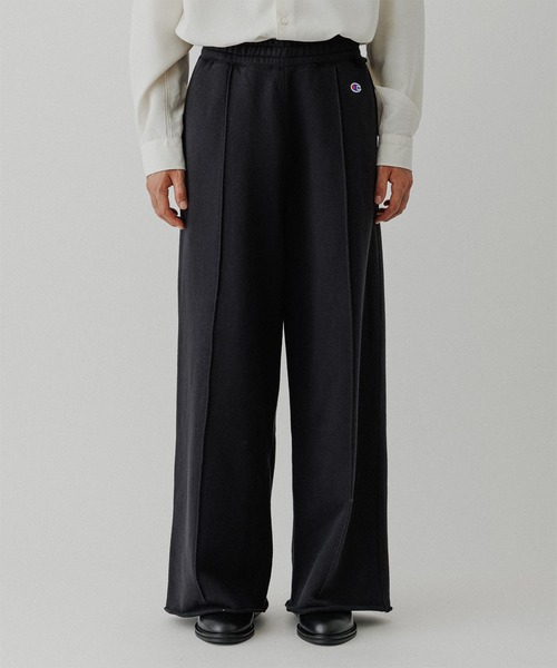 Champion（チャンピオン）の「《別注》【Champion/チャンピオン】WIDE SWEAT PANTS（その他パンツ・メンズ・ライトグレー/ブラック/グレー・S/M/L/XL）」の4枚目の写真