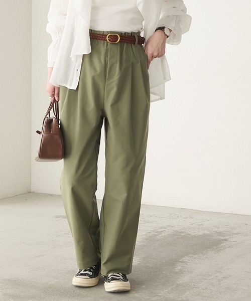 BONLECILL（ボンルシール）の「ゴールドバックル メッシュレザーベルト（ベルト・レディース・ブラック/キャメル・FREE）」の15枚目の写真