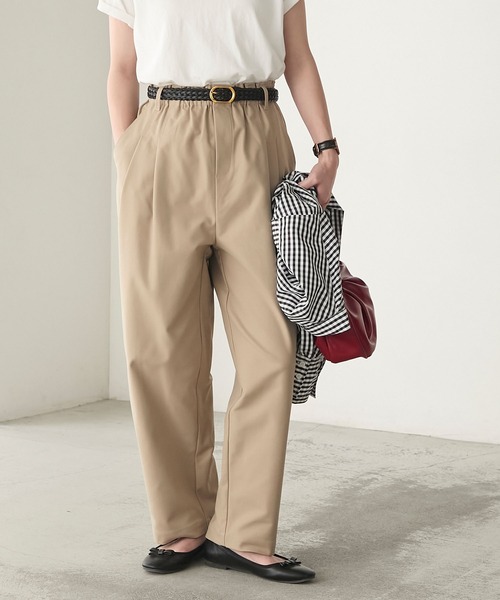 BONLECILL（ボンルシール）の「ゴールドバックル メッシュレザーベルト（ベルト・レディース・ブラック/キャメル・FREE）」の7枚目の写真