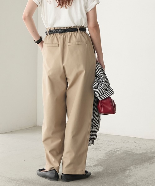 BONLECILL（ボンルシール）の「ゴールドバックル メッシュレザーベルト（ベルト・レディース・ブラック/キャメル・FREE）」の9枚目の写真