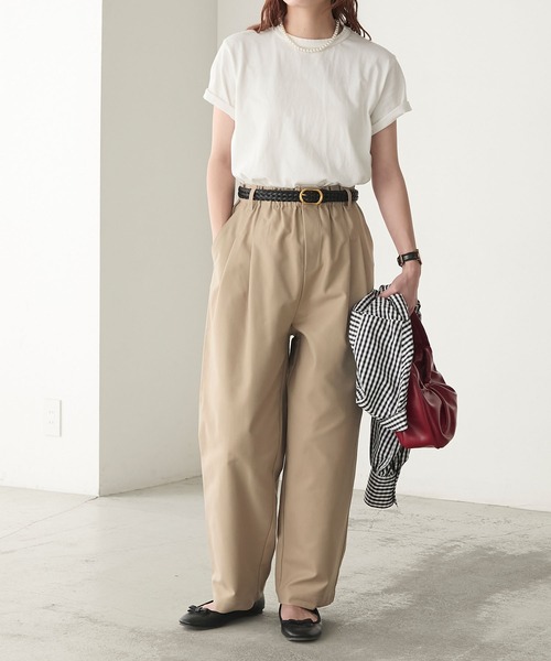 BONLECILL（ボンルシール）の「ゴールドバックル メッシュレザーベルト（ベルト・レディース・ブラック/キャメル・FREE）」の10枚目の写真