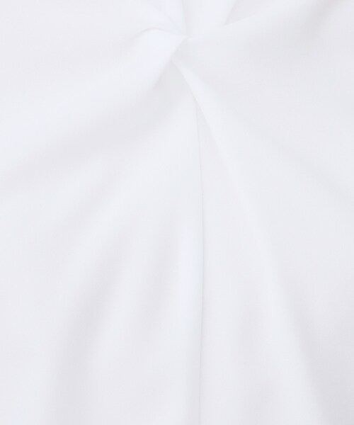 UNTITLED（アンタイトル）の「【洗える/ストレッチ/通勤】Vネックブラウス（シャツ/ブラウス・レディース・ブラック/ライトグレー/ホワイト・46/44/04/03/02/01/00/50/48）」の8枚目の写真