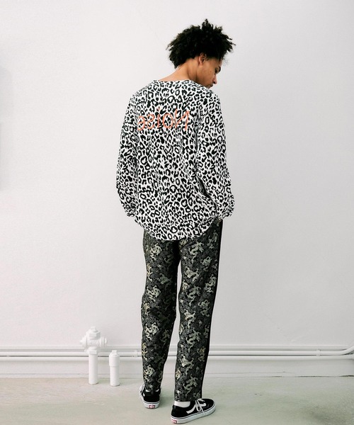 NOISE MAKER（ノイズメーカー）の「レオパード柄オーバーサイズスウェット（スウェット・メンズ・ホワイト・L/M/XL）」の8枚目の写真
