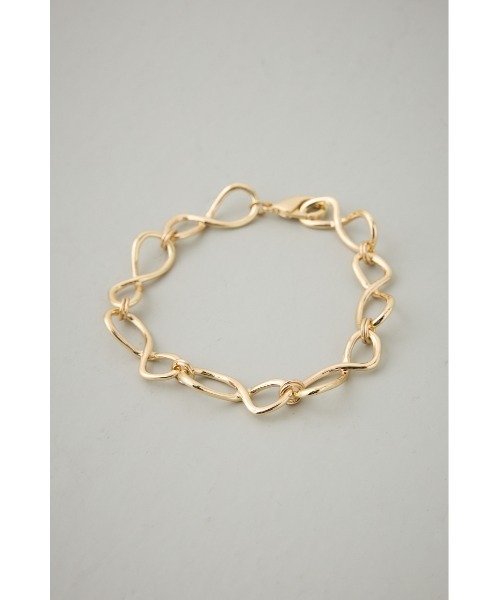 AZUL by moussy(アズールバイマウジー)の「インフィニティチェーンブレスレット(ブレスレット・レディース・ゴールド系その他/シルバー・FREE)」の12枚目の写真