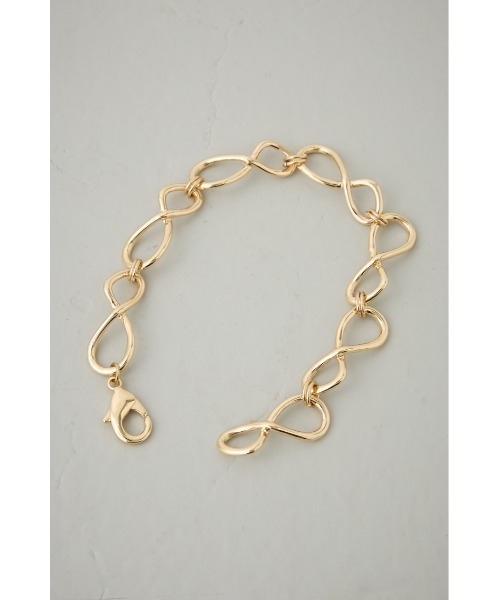 AZUL by moussy(アズールバイマウジー)の「インフィニティチェーンブレスレット(ブレスレット・レディース・ゴールド系その他/シルバー・FREE)」の14枚目の写真