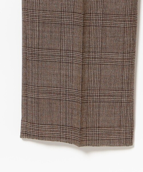 GERMANO（ジェルマーノ）の「【別注】GERMANO / グレンチェック 1プリーツ スラックス（その他パンツ・メンズ・ブラウン系その他4・46/44/42/52）」の6枚目の写真