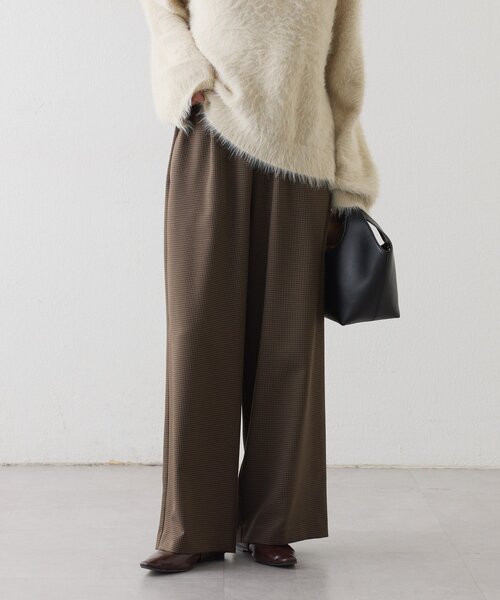 RIVE DROITE（リヴドロワ）の「ガンクラブイージーパンツ（その他パンツ・レディース・ベージュ/ブラウン・38/36）」の7枚目の写真