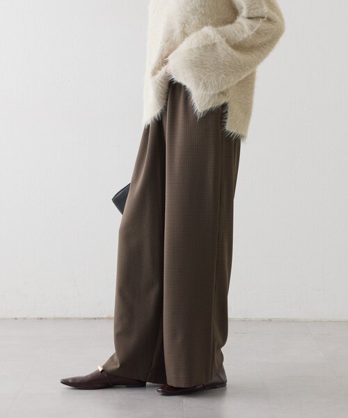 RIVE DROITE（リヴドロワ）の「ガンクラブイージーパンツ（その他パンツ・レディース・ベージュ/ブラウン・38/36）」の9枚目の写真