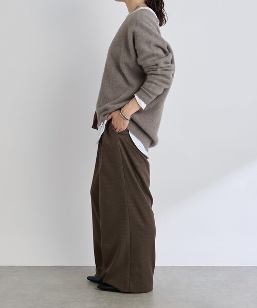 RIVE DROITE（リヴドロワ）の「ガンクラブイージーパンツ（その他パンツ・レディース・ベージュ/ブラウン・38/36）」の13枚目の写真