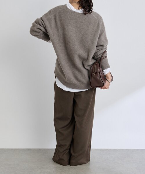 RIVE DROITE（リヴドロワ）の「ガンクラブイージーパンツ（その他パンツ・レディース・ベージュ/ブラウン・38/36）」の14枚目の写真