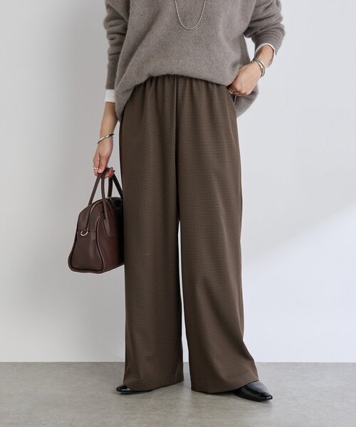 RIVE DROITE（リヴドロワ）の「ガンクラブイージーパンツ（その他パンツ・レディース・ベージュ/ブラウン・38/36）」の15枚目の写真