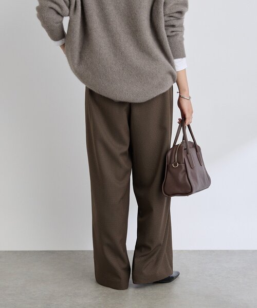 RIVE DROITE（リヴドロワ）の「ガンクラブイージーパンツ（その他パンツ・レディース・ベージュ/ブラウン・38/36）」の17枚目の写真