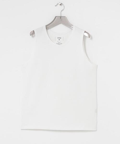 fitfor(フィットフォー)の「『別注』FITFOR×URBAN RESEARC WIDE SLEEVE LESS T-SHIRTS(タンクトップ・メンズ・ホワイト/ブラック・X-LARGE/LARGE/MEDIUM)」の3枚目の写真