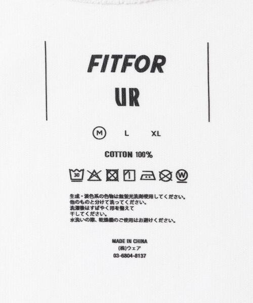 fitfor(フィットフォー)の「『別注』FITFOR×URBAN RESEARC WIDE SLEEVE LESS T-SHIRTS(タンクトップ・メンズ・ホワイト/ブラック・X-LARGE/LARGE/MEDIUM)」の7枚目の写真